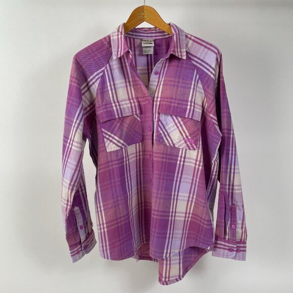 The North Face Women’s Set Up Camp Flannel Shirt, Violet Crocus, Size L - Picture 2 of 11
